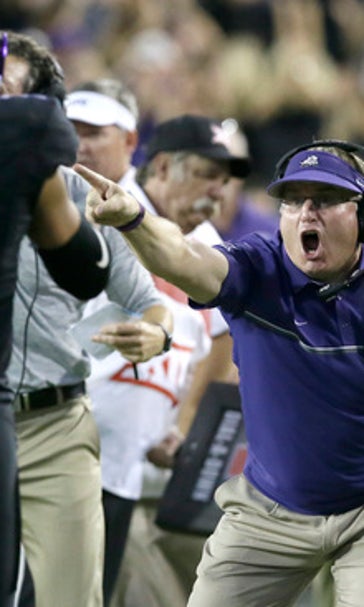 TCU's Patterson unhappy with refs, takes swipe at Mayfield